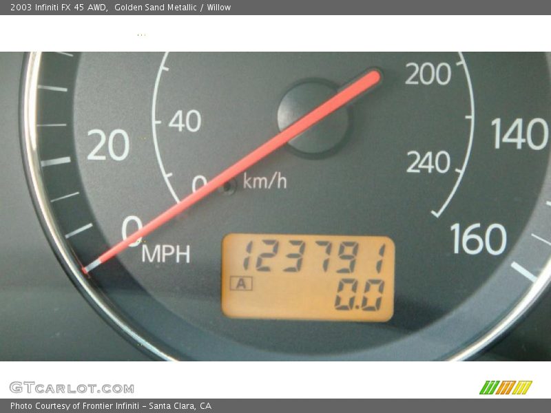 Golden Sand Metallic / Willow 2003 Infiniti FX 45 AWD