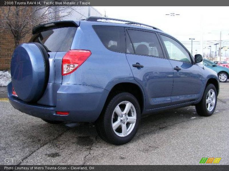 Pacific Blue Metallic / Taupe 2008 Toyota RAV4 I4