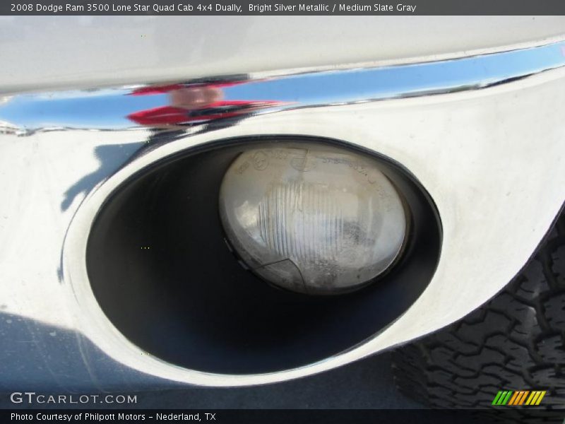 Bright Silver Metallic / Medium Slate Gray 2008 Dodge Ram 3500 Lone Star Quad Cab 4x4 Dually