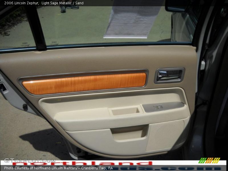Light Sage Metallic / Sand 2006 Lincoln Zephyr