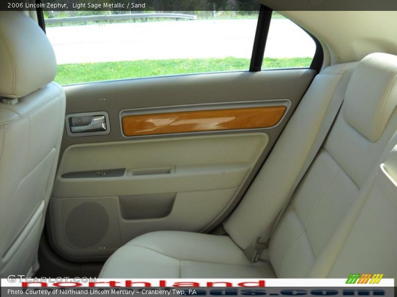 Light Sage Metallic / Sand 2006 Lincoln Zephyr