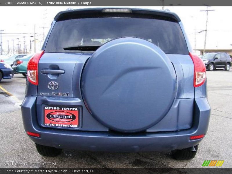 Pacific Blue Metallic / Taupe 2008 Toyota RAV4 I4