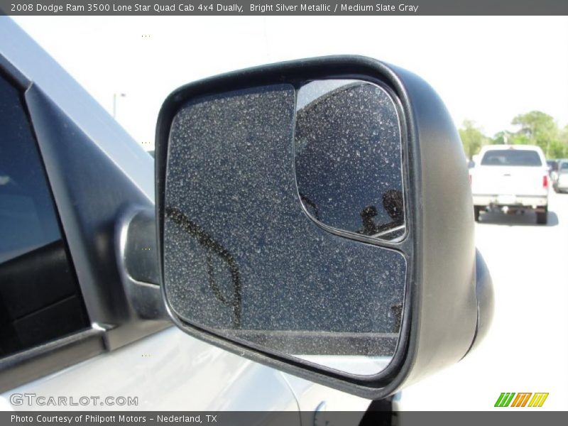 Bright Silver Metallic / Medium Slate Gray 2008 Dodge Ram 3500 Lone Star Quad Cab 4x4 Dually