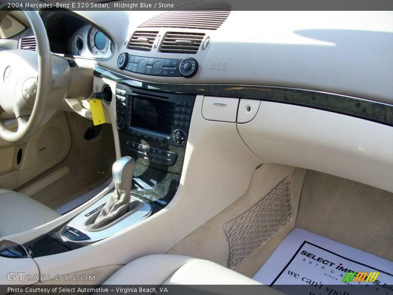 Midnight Blue / Stone 2004 Mercedes-Benz E 320 Sedan