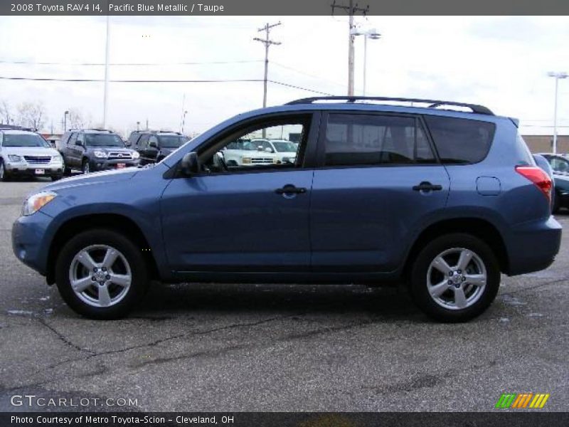 Pacific Blue Metallic / Taupe 2008 Toyota RAV4 I4