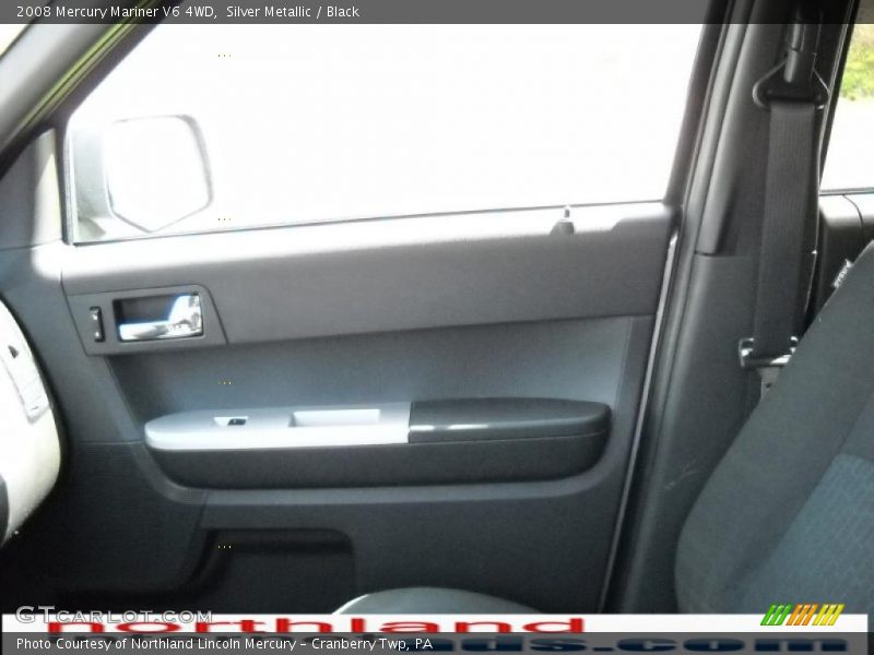Silver Metallic / Black 2008 Mercury Mariner V6 4WD