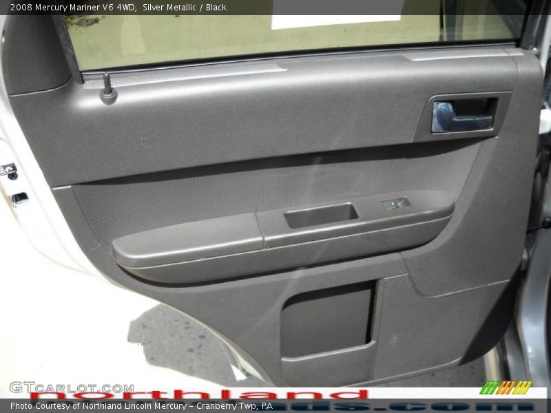 Silver Metallic / Black 2008 Mercury Mariner V6 4WD