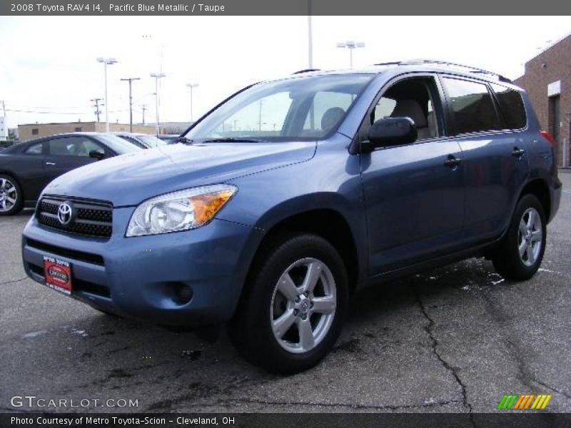Pacific Blue Metallic / Taupe 2008 Toyota RAV4 I4