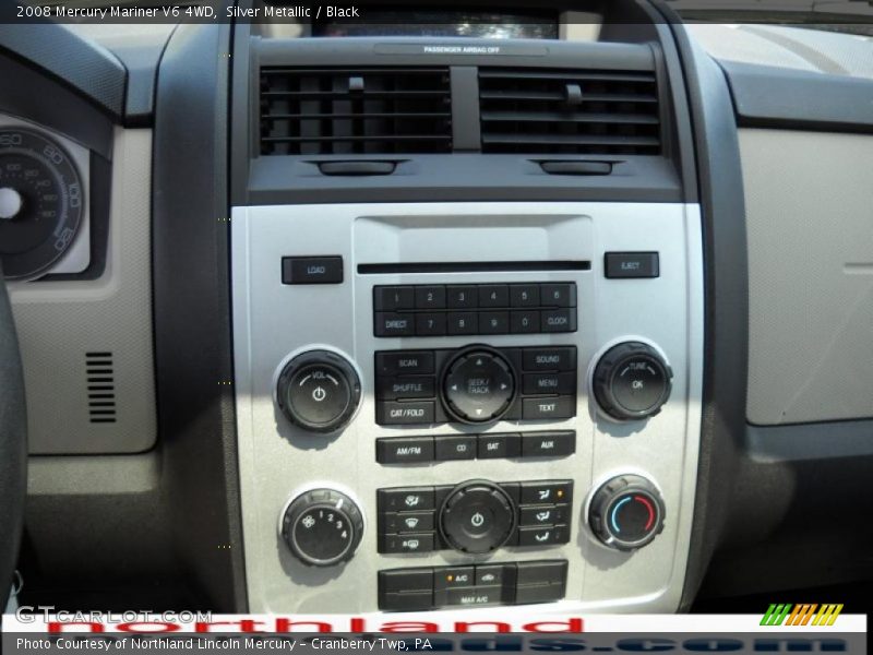 Silver Metallic / Black 2008 Mercury Mariner V6 4WD