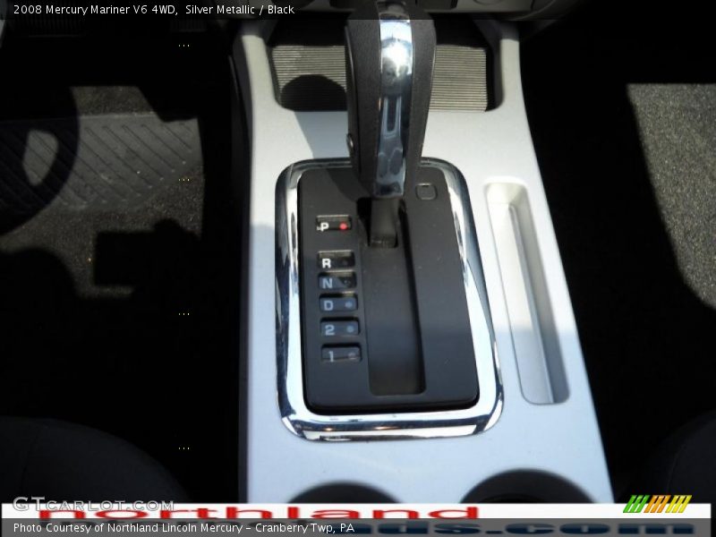Silver Metallic / Black 2008 Mercury Mariner V6 4WD