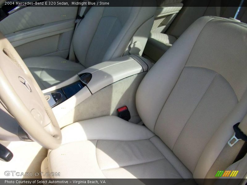 Midnight Blue / Stone 2004 Mercedes-Benz E 320 Sedan