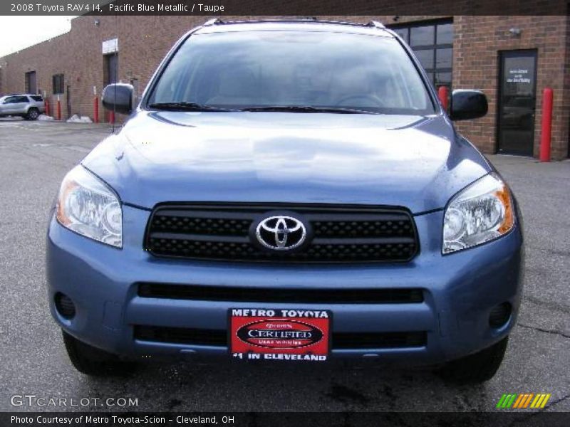 Pacific Blue Metallic / Taupe 2008 Toyota RAV4 I4