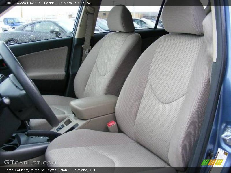 Pacific Blue Metallic / Taupe 2008 Toyota RAV4 I4