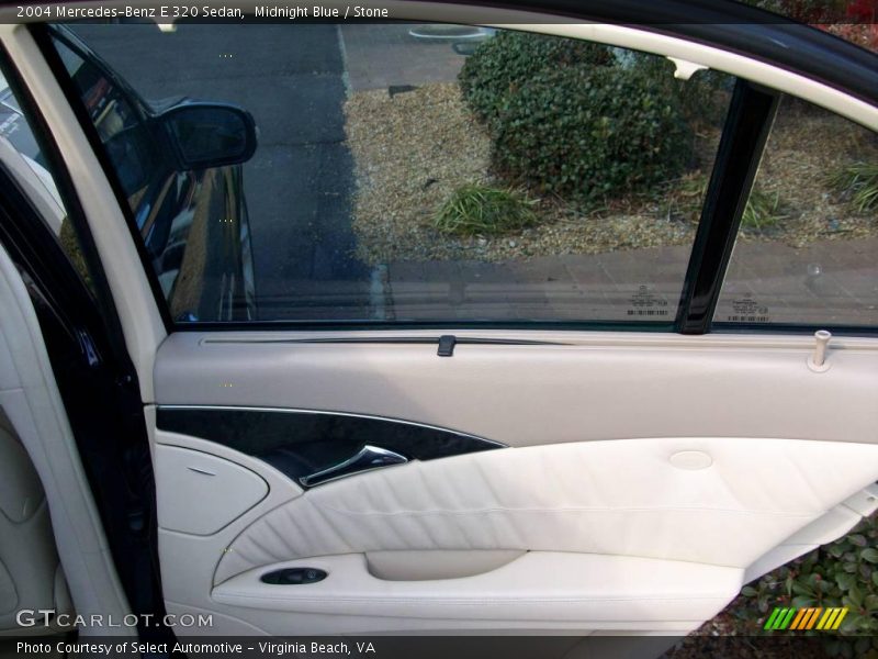 Midnight Blue / Stone 2004 Mercedes-Benz E 320 Sedan