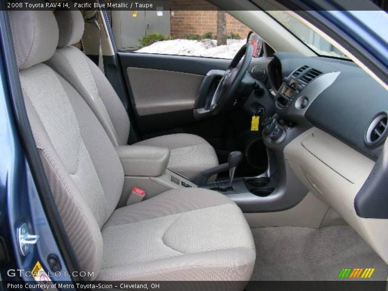 Pacific Blue Metallic / Taupe 2008 Toyota RAV4 I4
