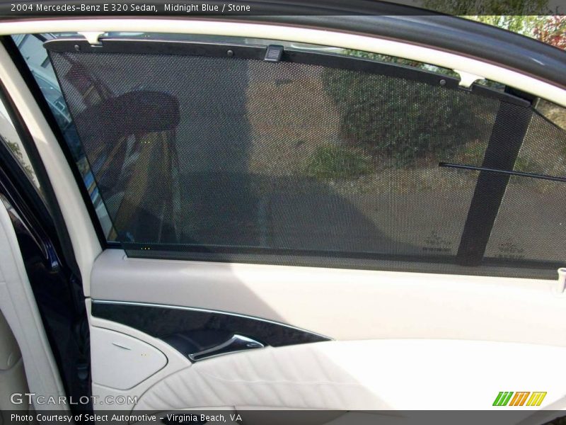 Midnight Blue / Stone 2004 Mercedes-Benz E 320 Sedan