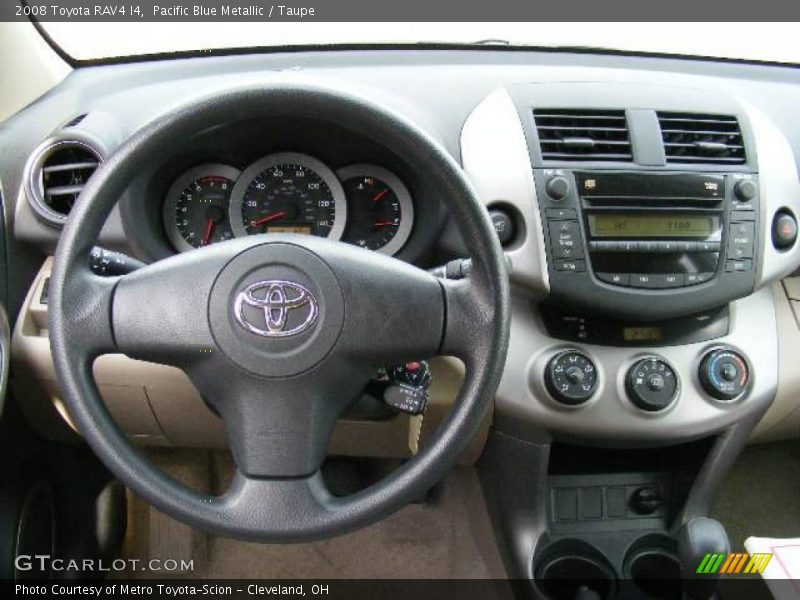 Pacific Blue Metallic / Taupe 2008 Toyota RAV4 I4