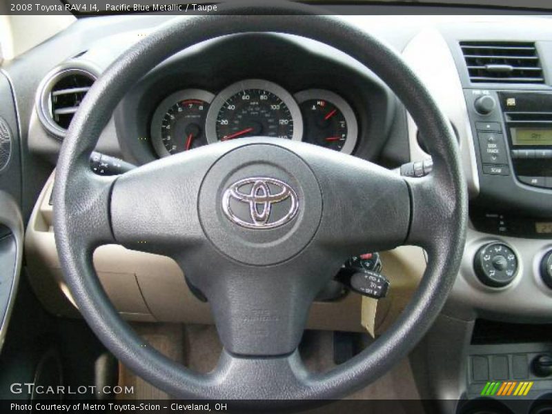 Pacific Blue Metallic / Taupe 2008 Toyota RAV4 I4