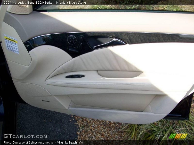 Midnight Blue / Stone 2004 Mercedes-Benz E 320 Sedan