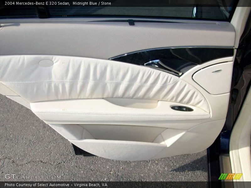 Midnight Blue / Stone 2004 Mercedes-Benz E 320 Sedan