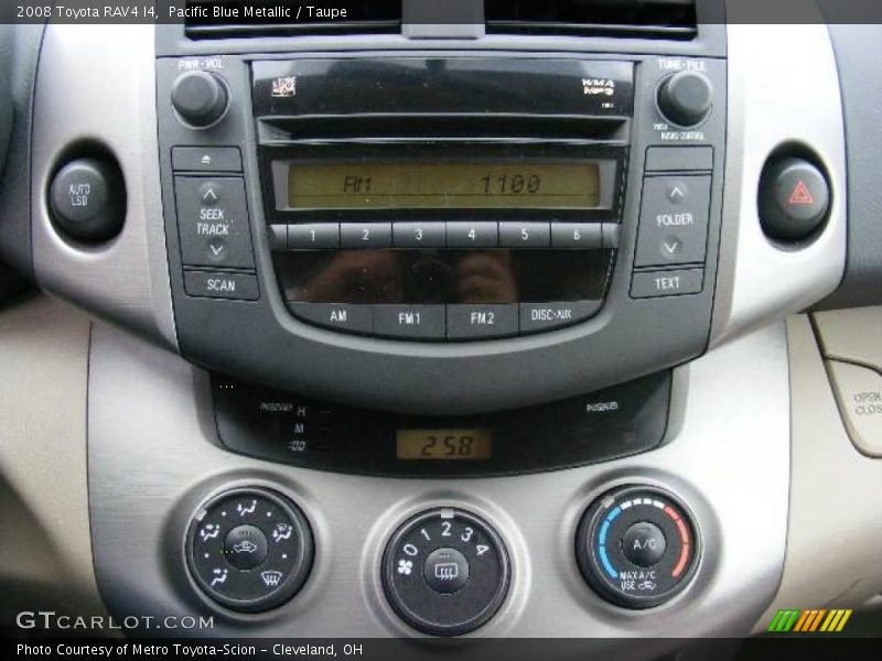 Pacific Blue Metallic / Taupe 2008 Toyota RAV4 I4