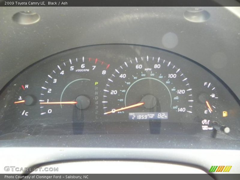 Black / Ash 2009 Toyota Camry LE