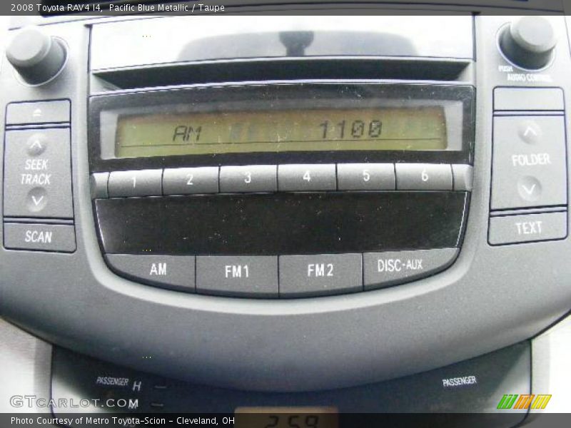 Pacific Blue Metallic / Taupe 2008 Toyota RAV4 I4