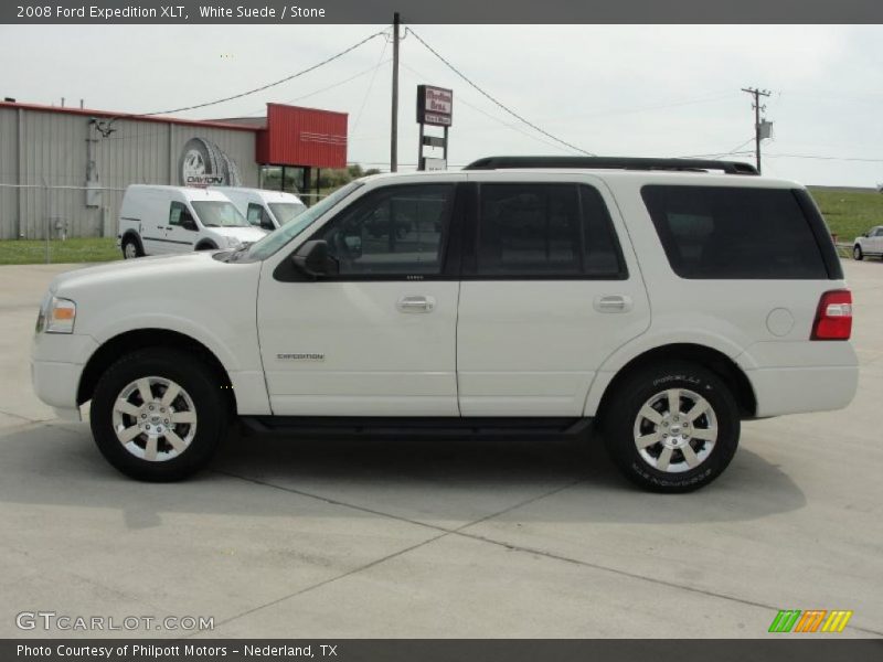 White Suede / Stone 2008 Ford Expedition XLT