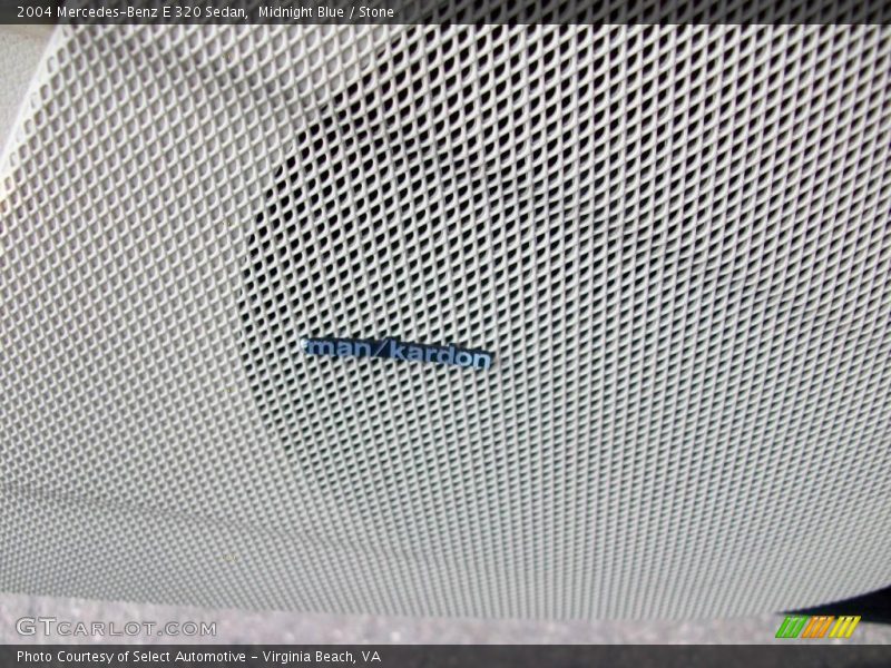 Midnight Blue / Stone 2004 Mercedes-Benz E 320 Sedan
