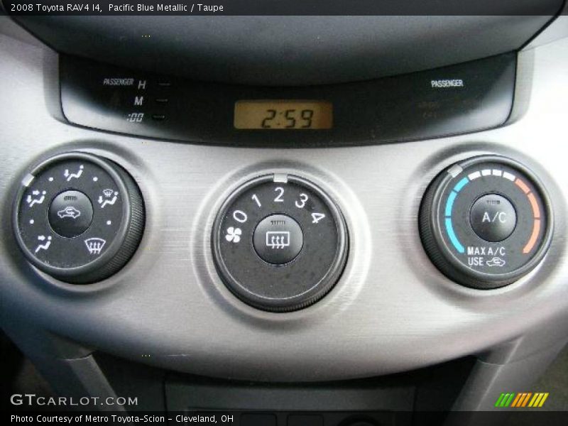 Pacific Blue Metallic / Taupe 2008 Toyota RAV4 I4