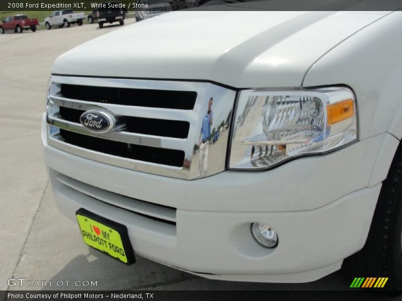 White Suede / Stone 2008 Ford Expedition XLT