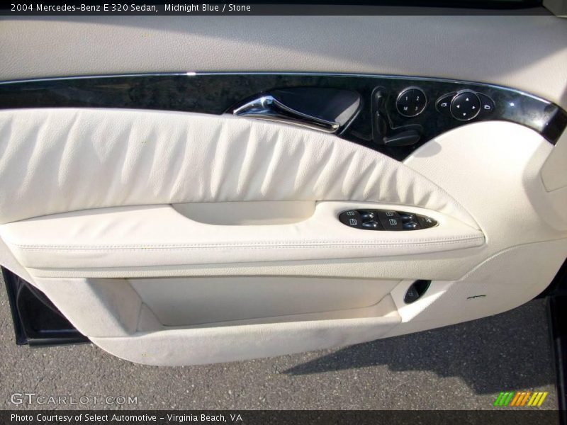 Midnight Blue / Stone 2004 Mercedes-Benz E 320 Sedan