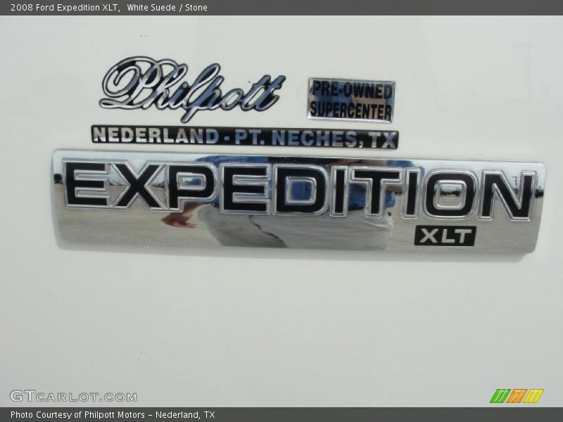 White Suede / Stone 2008 Ford Expedition XLT