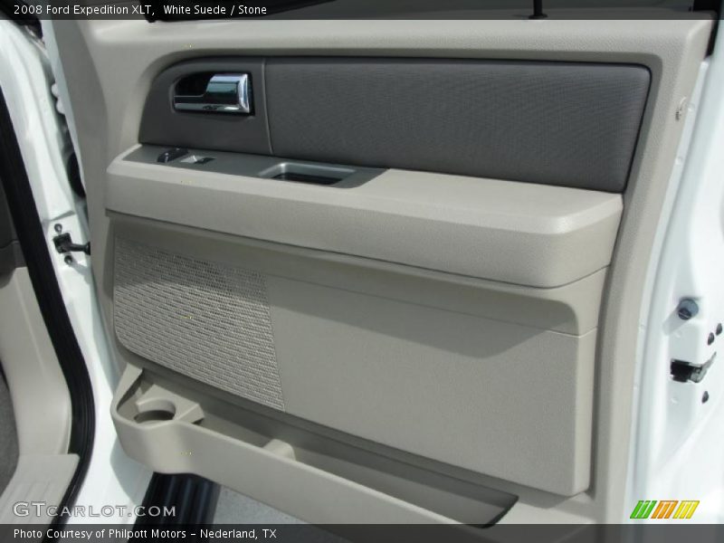 White Suede / Stone 2008 Ford Expedition XLT