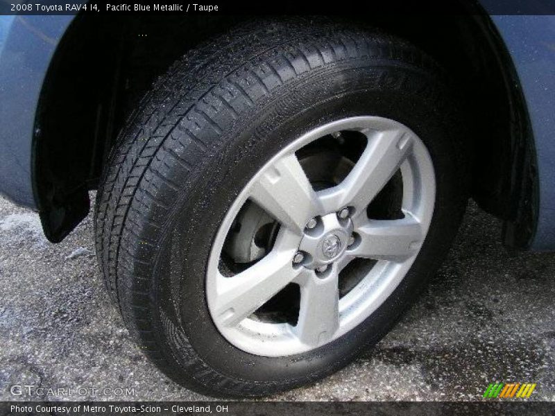 Pacific Blue Metallic / Taupe 2008 Toyota RAV4 I4