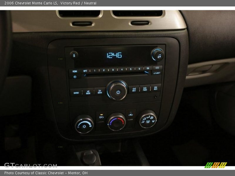 Victory Red / Neutral 2006 Chevrolet Monte Carlo LS