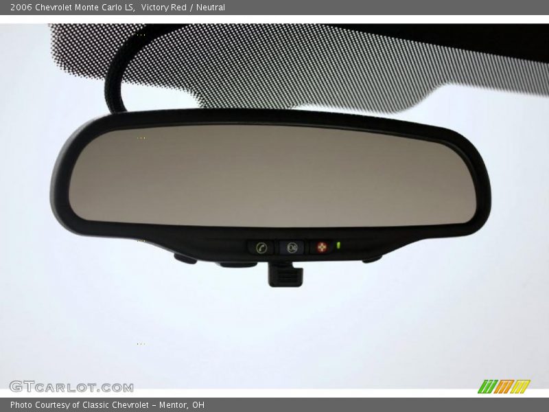 Victory Red / Neutral 2006 Chevrolet Monte Carlo LS