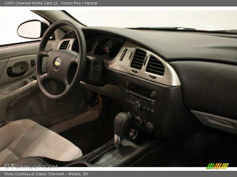 Victory Red / Neutral 2006 Chevrolet Monte Carlo LS