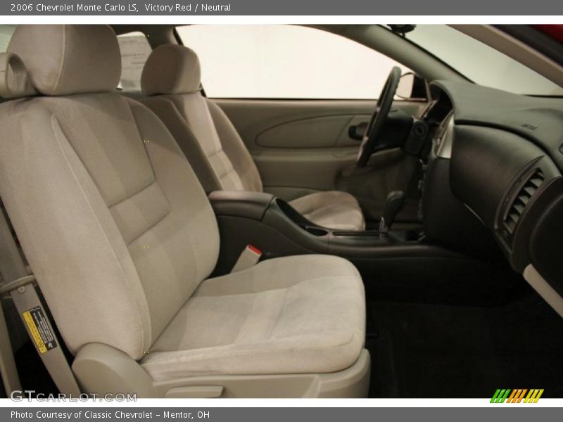 Victory Red / Neutral 2006 Chevrolet Monte Carlo LS