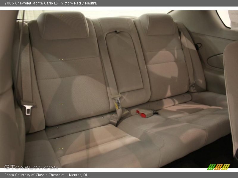 Victory Red / Neutral 2006 Chevrolet Monte Carlo LS