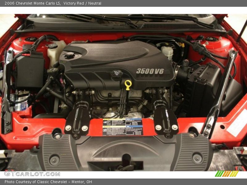 Victory Red / Neutral 2006 Chevrolet Monte Carlo LS