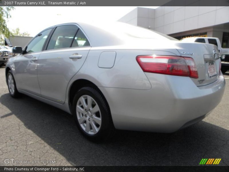Titanium Metallic / Ash 2007 Toyota Camry XLE