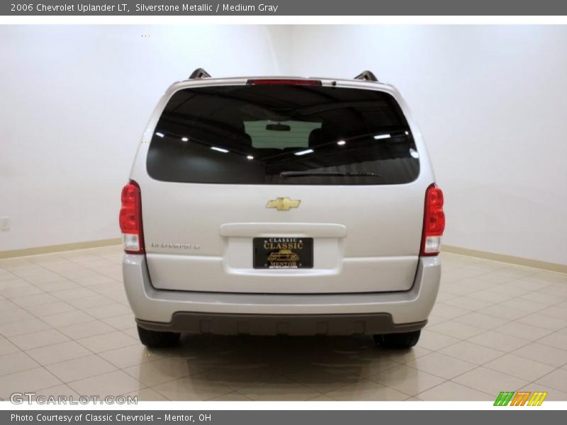 Silverstone Metallic / Medium Gray 2006 Chevrolet Uplander LT
