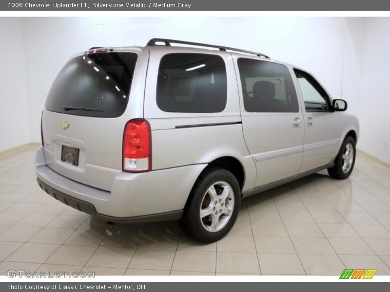 Silverstone Metallic / Medium Gray 2006 Chevrolet Uplander LT