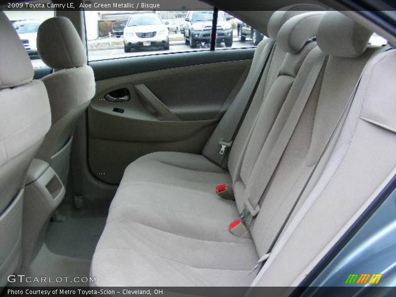 Aloe Green Metallic / Bisque 2009 Toyota Camry LE