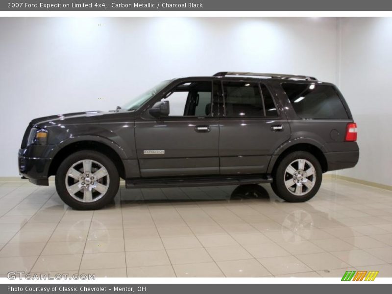 Carbon Metallic / Charcoal Black 2007 Ford Expedition Limited 4x4