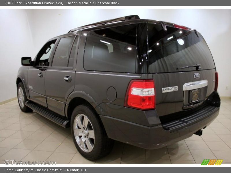 Carbon Metallic / Charcoal Black 2007 Ford Expedition Limited 4x4