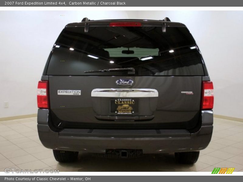Carbon Metallic / Charcoal Black 2007 Ford Expedition Limited 4x4