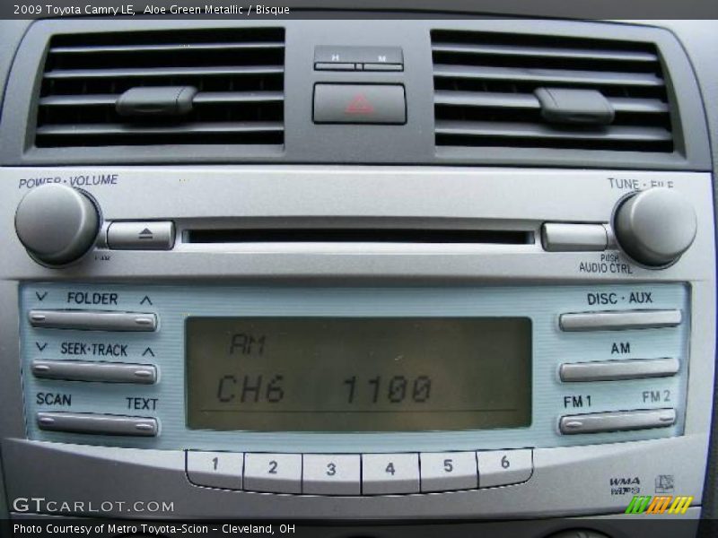 Aloe Green Metallic / Bisque 2009 Toyota Camry LE