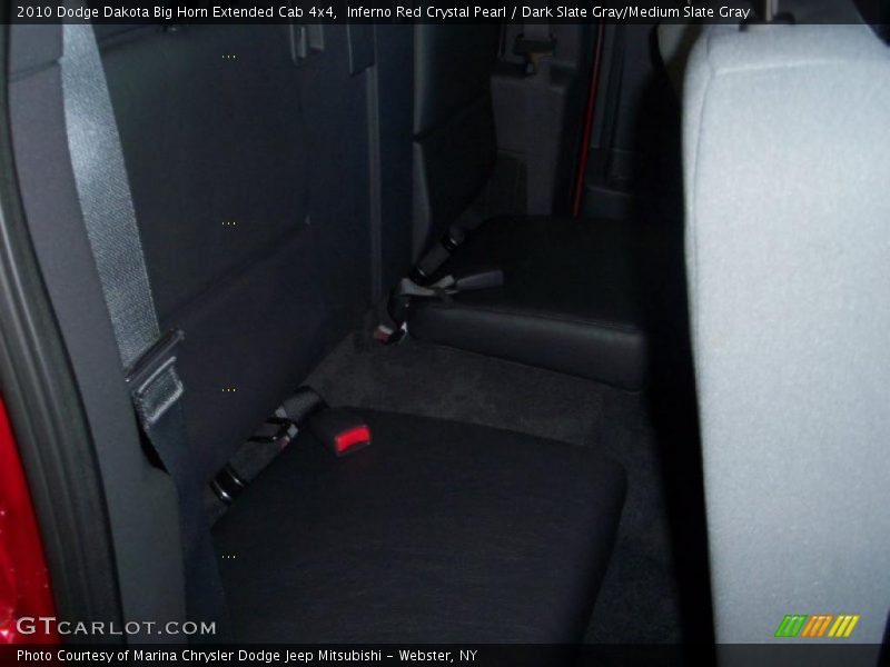 Inferno Red Crystal Pearl / Dark Slate Gray/Medium Slate Gray 2010 Dodge Dakota Big Horn Extended Cab 4x4